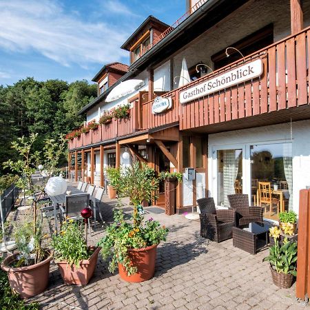 Gasthof Schoenblick Goessweinstein Dış mekan fotoğraf